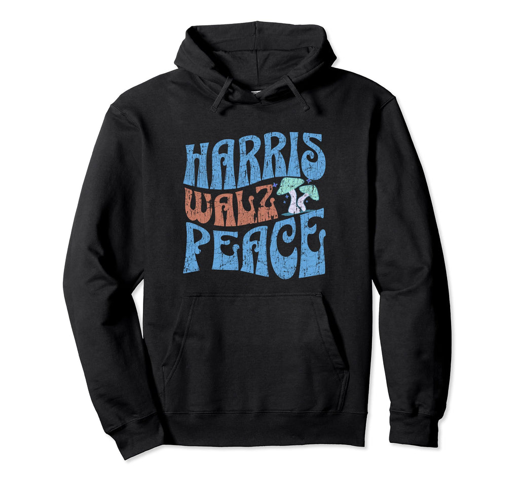Kamala Harris Tim Walz 2024 60S Type Hoodie - Streetwear Style Men Women - T-Shirt, Sweatshirt, Hoodie