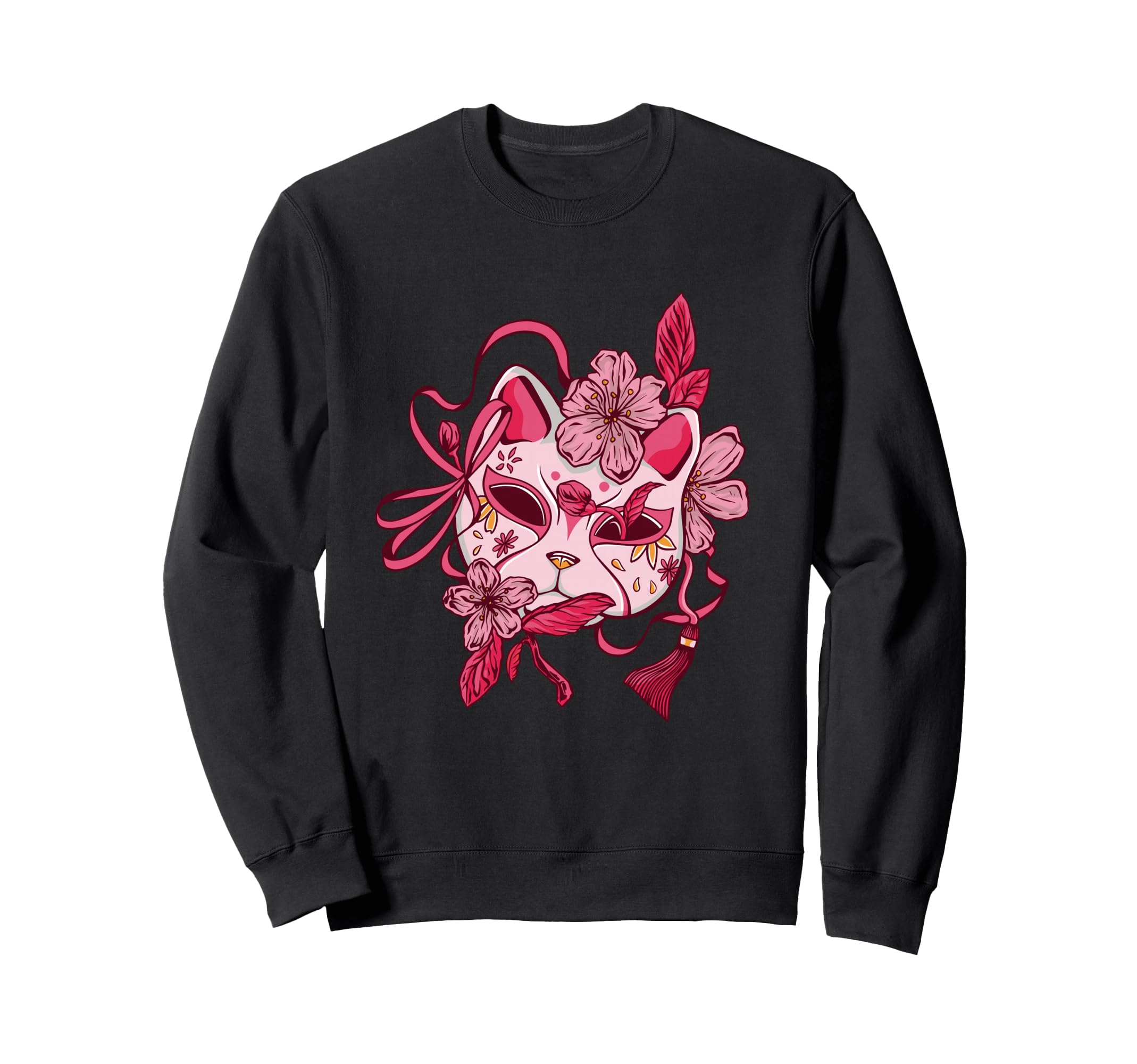 Vaporwave Aesthetic Cherry Blossom Sweatshirt - Unique Graphic for Adults - T-Shirt, Sweatshirt, Hoodie