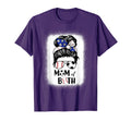 Messy Bun Soccer Mom Baseball Mom Both T-Shirt - Trendy Graphic Men Women - T-Shirt, Sweatshirt, Hoodie