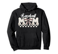 Baseball Mom Mothers Day Coquette Bow Hoodie - Unique Graphic Men Women - T-Shirt, Sweatshirt, Hoodie