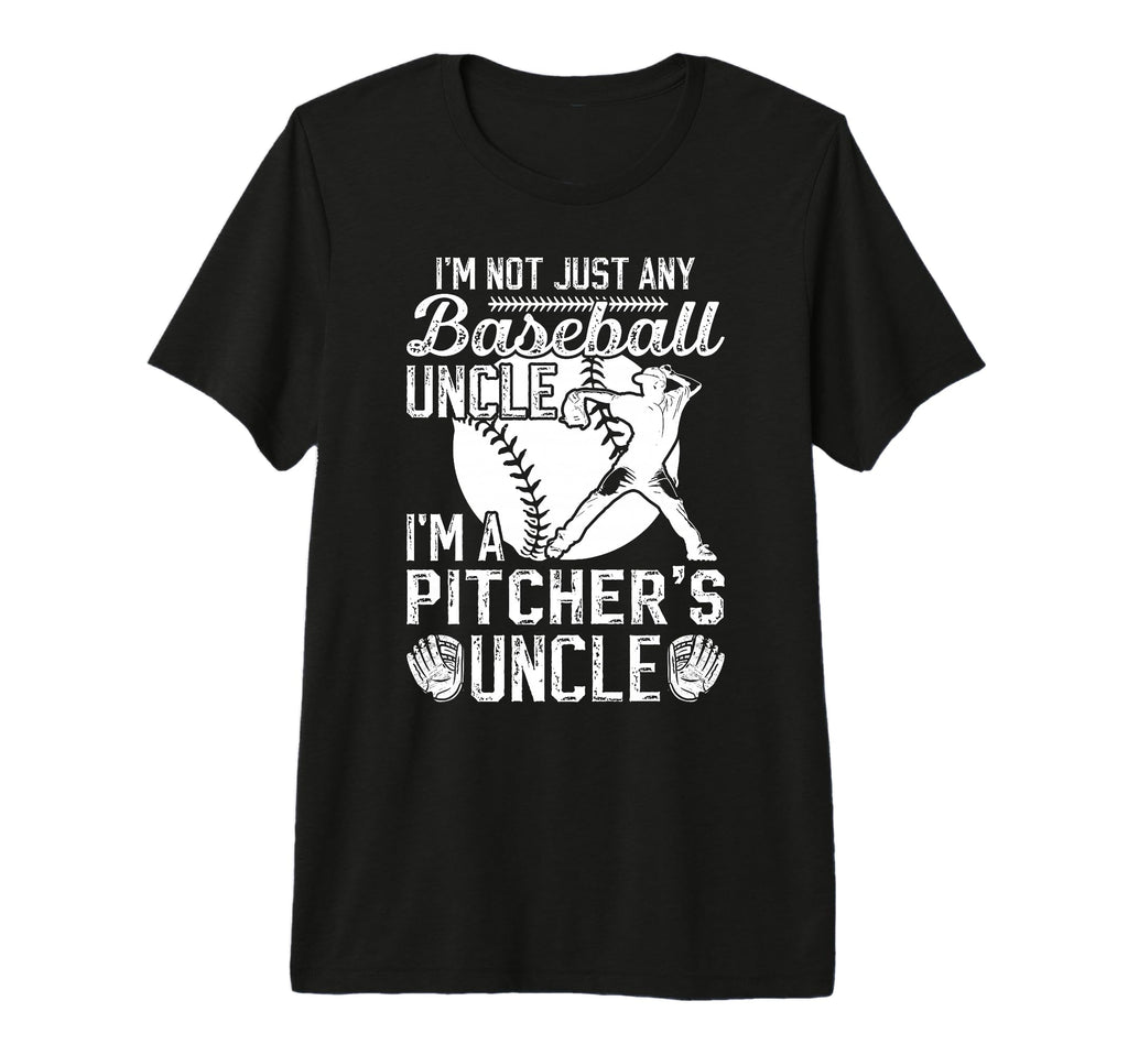 Mens Im Baseball Pitcher Uncle T-Shirt - Aesthetic Graphic Men Women - T-Shirt, Sweatshirt, Hoodie