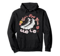 Funny Lets Roll Roller Skate Derby Floral Hoodie - Minimalist Print Unisex - T-Shirt, Sweatshirt, Hoodie