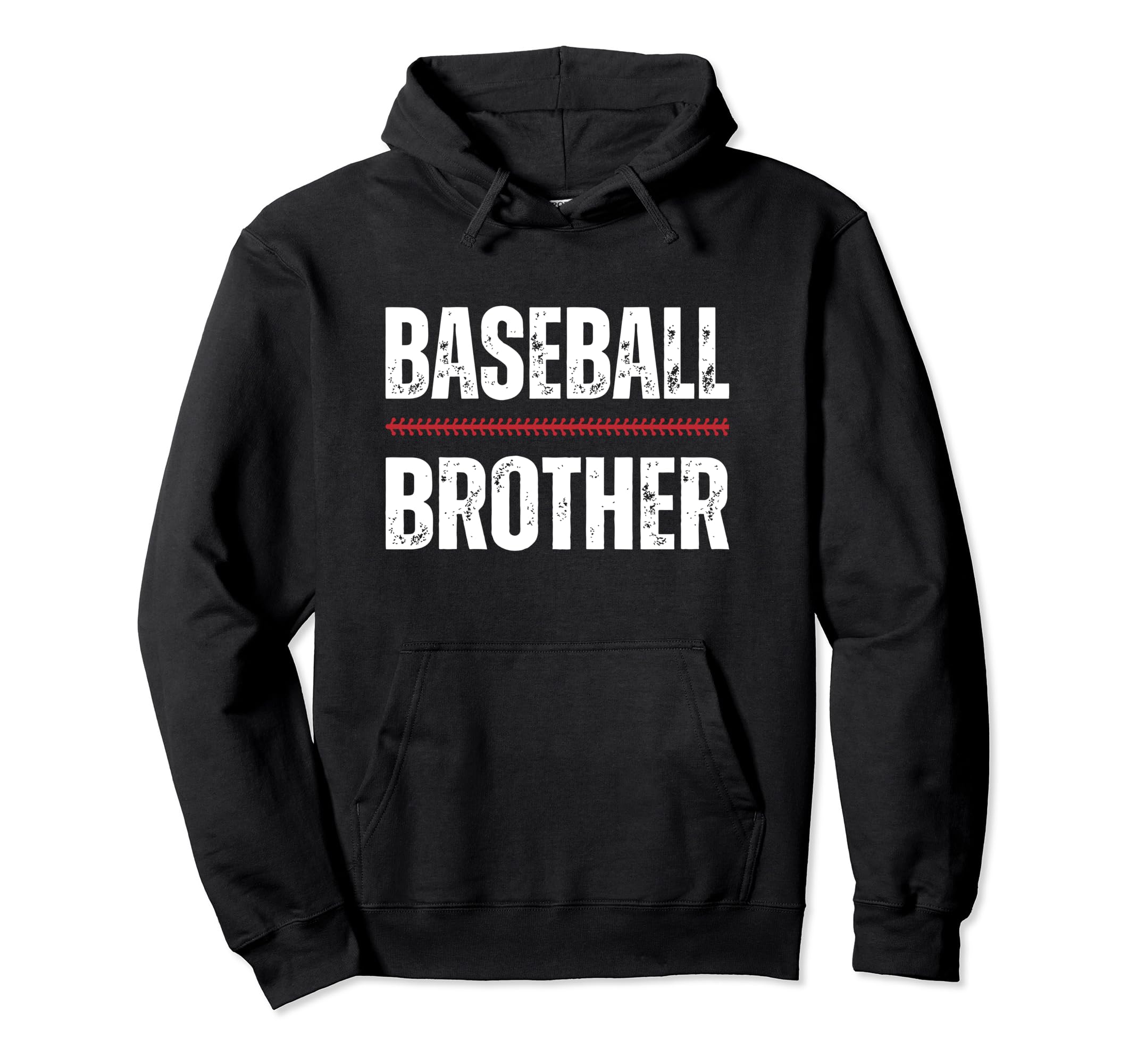 Baseball Brother Proud Love Baseball Player Hoodie - Trendy Graphic Unisex - T-Shirt, Sweatshirt, Hoodie