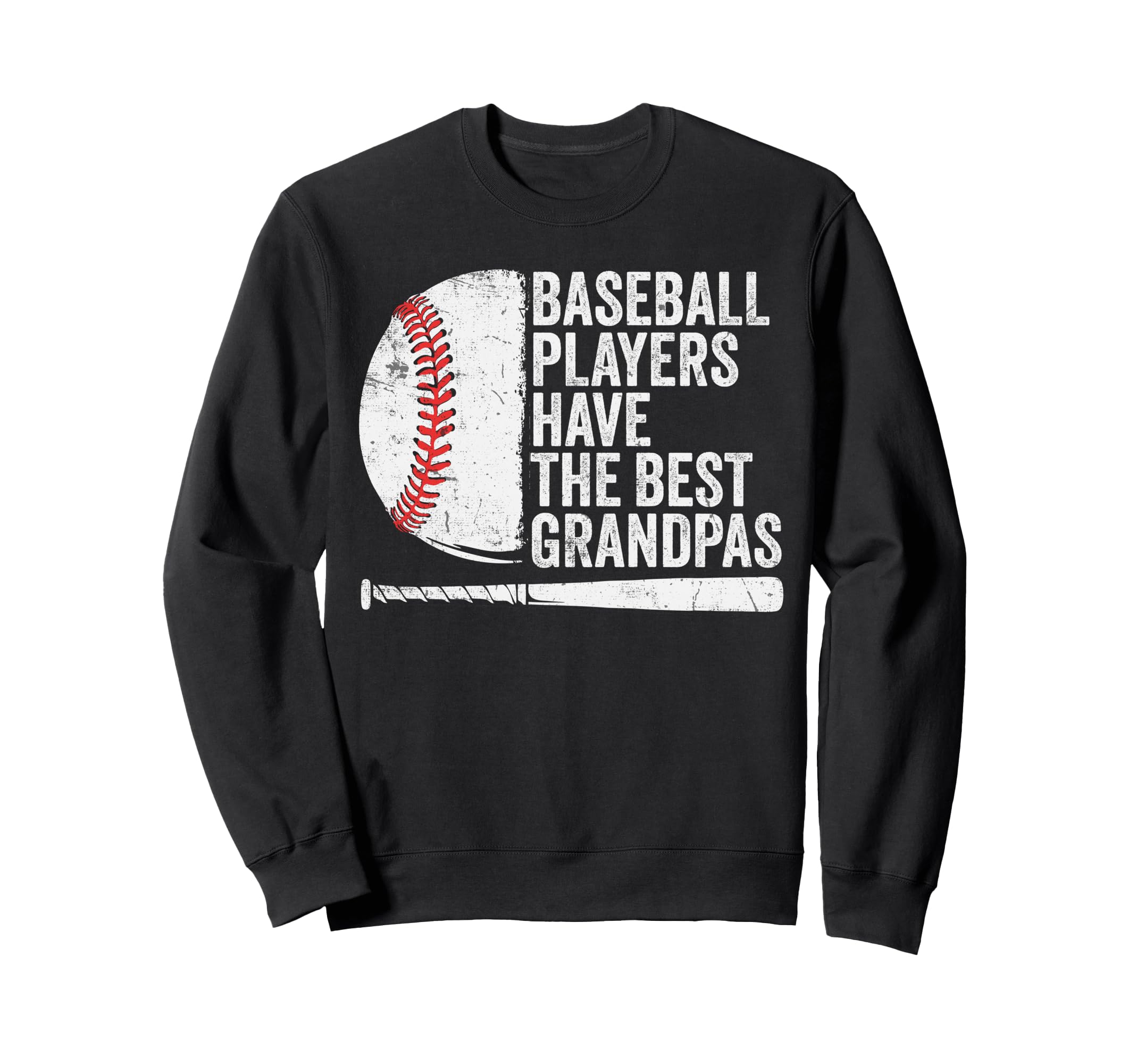Baseball Player Grandpa And Grandson Sweatshirt - Graphic Print for Adults - T-Shirt, Sweatshirt, Hoodie