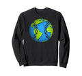 Earth Baseball Earth Day Favors Funny Sweatshirt - Unique Graphic Unisex - T-Shirt, Sweatshirt, Hoodie