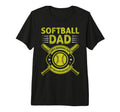 Mens Softball Dad Like Baseball T-Shirt - Fun Novelty Design for Adults - T-Shirt, Sweatshirt, Hoodie