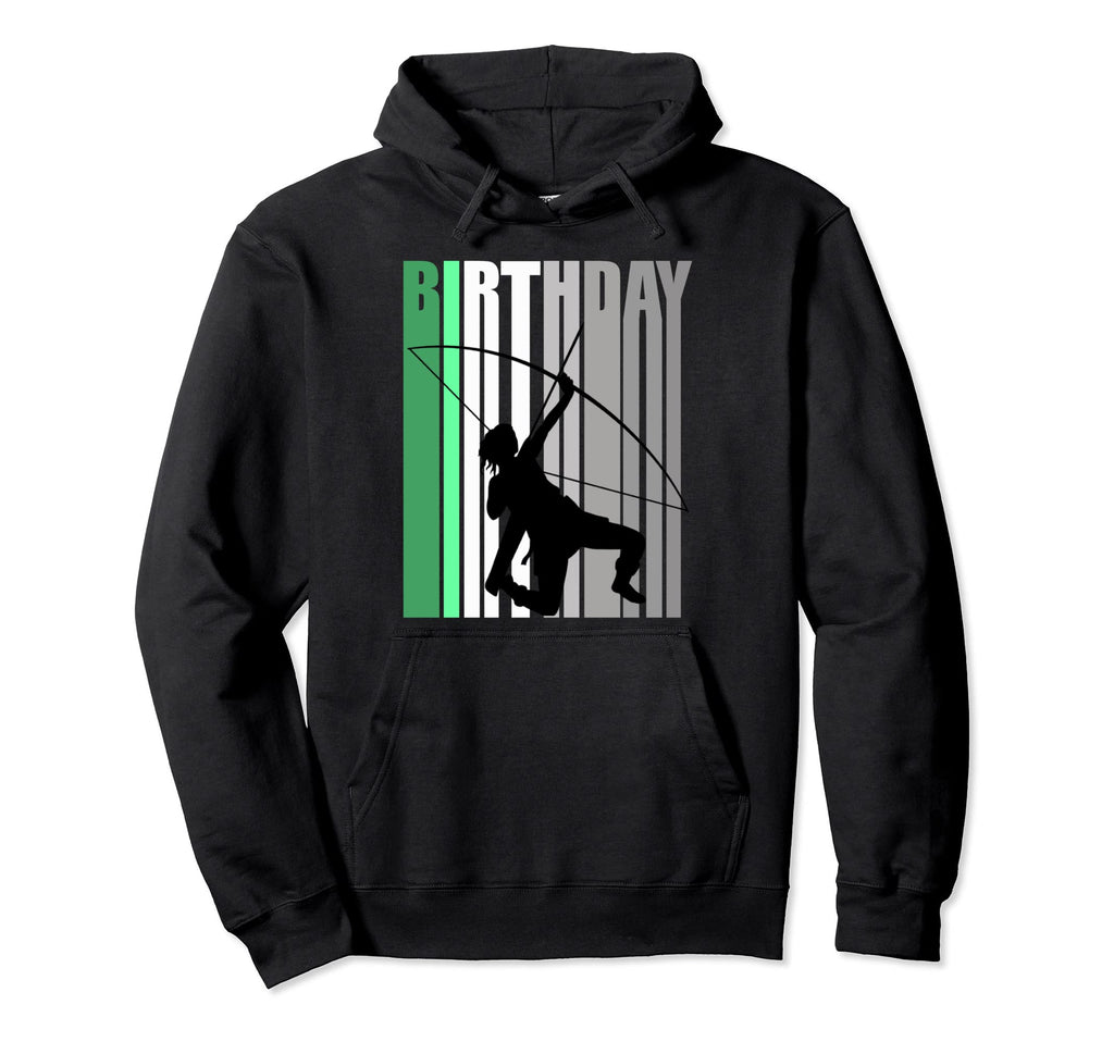 Green Archery Birthday Colorful Hoodie - Custom Art Print Men Women - T-Shirt, Sweatshirt, Hoodie