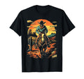 Southwestern Cowboy Western Desert T-Shirt - Custom Art Print for Adults - T-Shirt, Sweatshirt, Hoodie