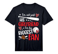 Mens His Biggest Fan Baseball Girlfriend T-Shirt - Trendy Graphic Unisex - T-Shirt, Sweatshirt, Hoodie