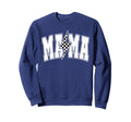 Mama Lightning Bolt Checkered Sweatshirt - Casual Everyday Wear for Adults - T-Shirt, Sweatshirt, Hoodie