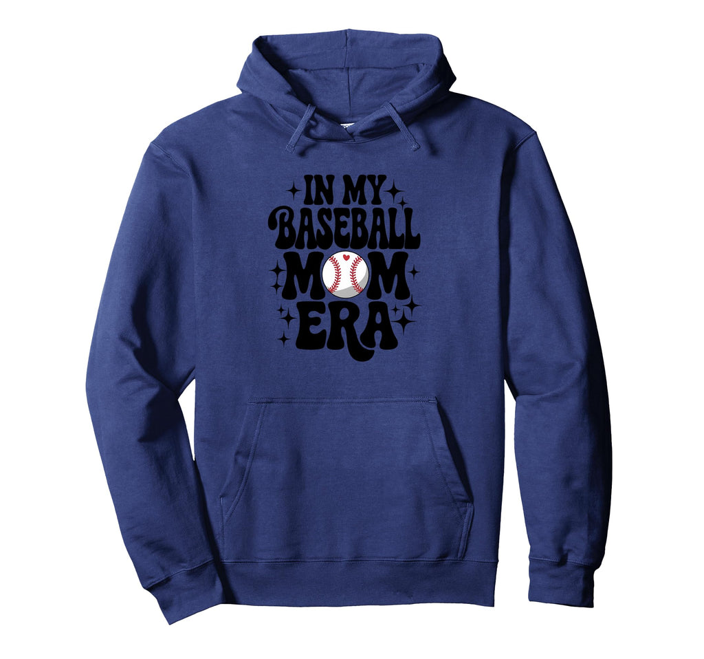 My Baseball Mom Era Baseball Sport Mom Hoodie - Minimalist Print Unisex - T-Shirt, Sweatshirt, Hoodie