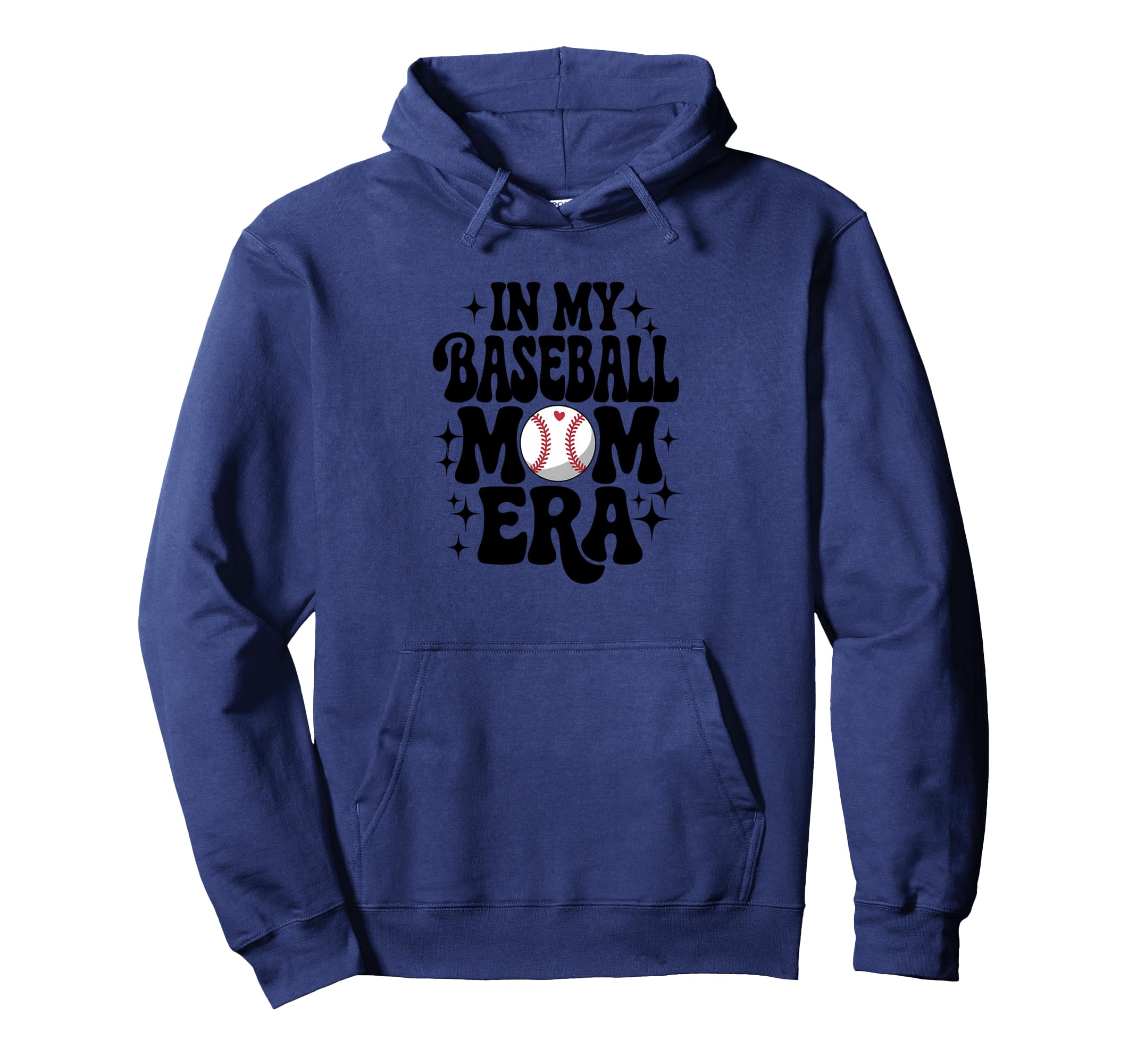 My Baseball Mom Era Baseball Sport Mom Hoodie - Minimalist Print Unisex - T-Shirt, Sweatshirt, Hoodie