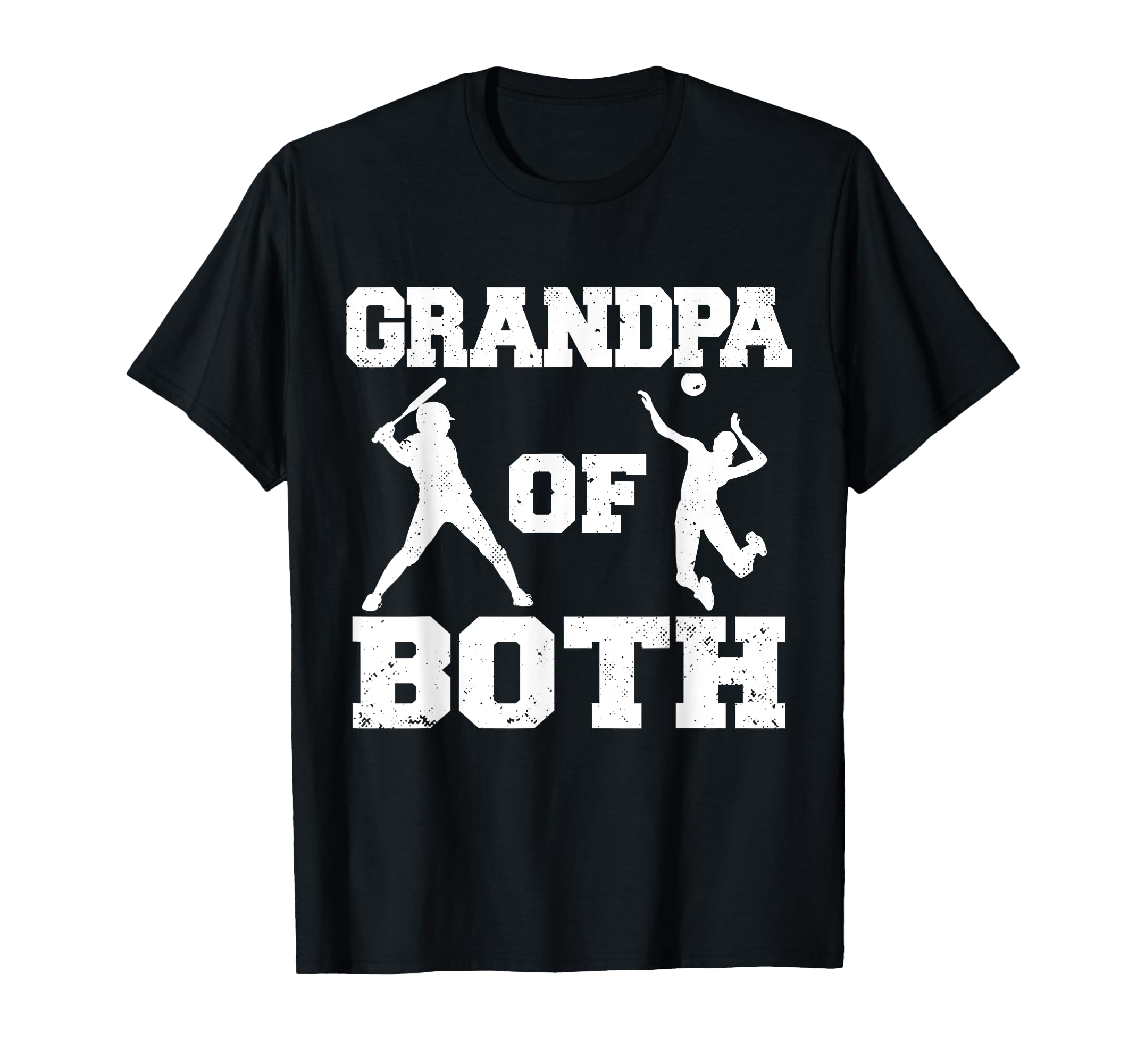 Grandpa Both Funny Baseball T-Shirt - Custom Art Print Men Women - T-Shirt, Sweatshirt, Hoodie
