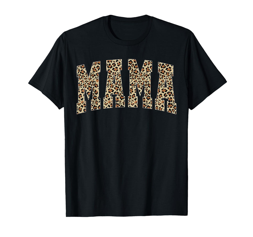 Varsity Mama Mom Leopard Cheetah T-Shirt - Aesthetic Graphic Men Women - T-Shirt, Sweatshirt, Hoodie
