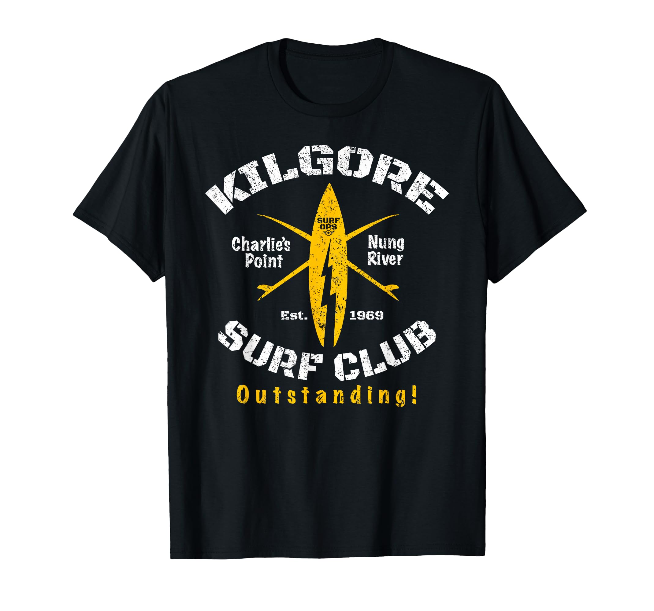 Surf Ops Kilgore Surf Club T-Shirt - Casual Everyday Wear Men Women - T-Shirt, Sweatshirt, Hoodie