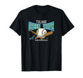 Tulane Green Wave Baseball Bite Black T-Shirt - Minimalist Print Unisex - T-Shirt, Sweatshirt, Hoodie