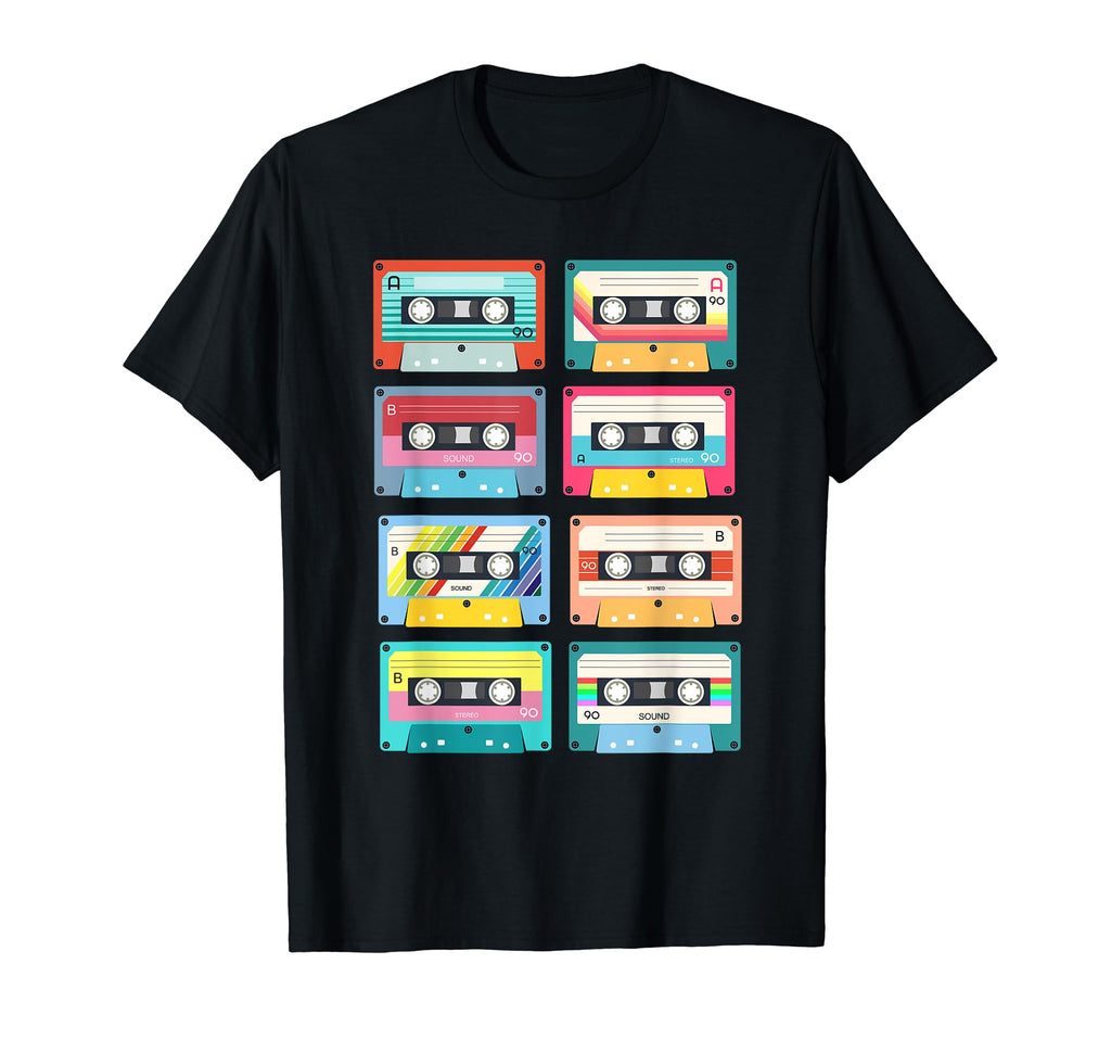 80S Rock Cassettes Rock Cassettes Tapes T-Shirt - Streetwear Style Unisex - T-Shirt, Sweatshirt, Hoodie