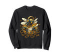 Bees Hip Hop Rap Old School Sweatshirt - Casual Everyday Wear for Adults - T-Shirt, Sweatshirt, Hoodie