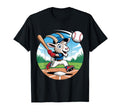 Goat Baseball Slugger Cartoon Mascot T-Shirt - Unique Graphic Unisex - T-Shirt, Sweatshirt, Hoodie
