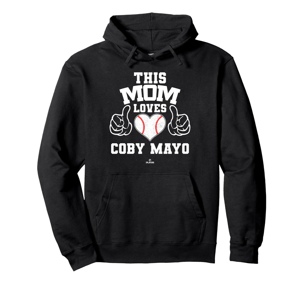 This Mom Loves Coby Mayo Prospect Hoodie - Unique Graphic for Adults - T-Shirt, Sweatshirt, Hoodie