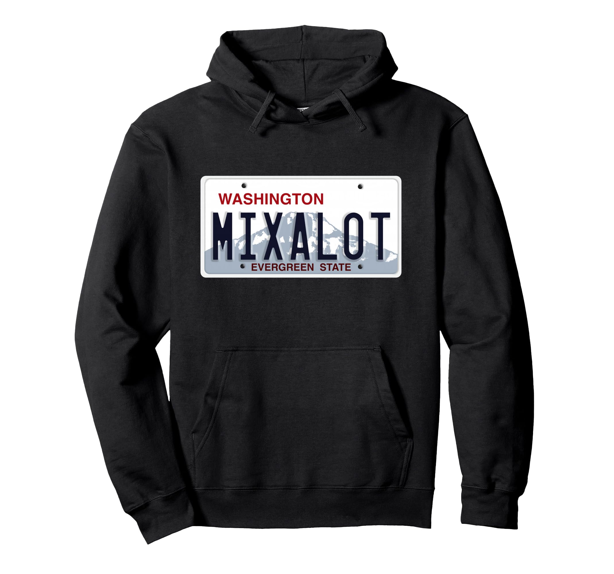 Mixalot Old School Hip Hop Rap Washington Hoodie - Graphic Print Men Women - T-Shirt, Sweatshirt, Hoodie