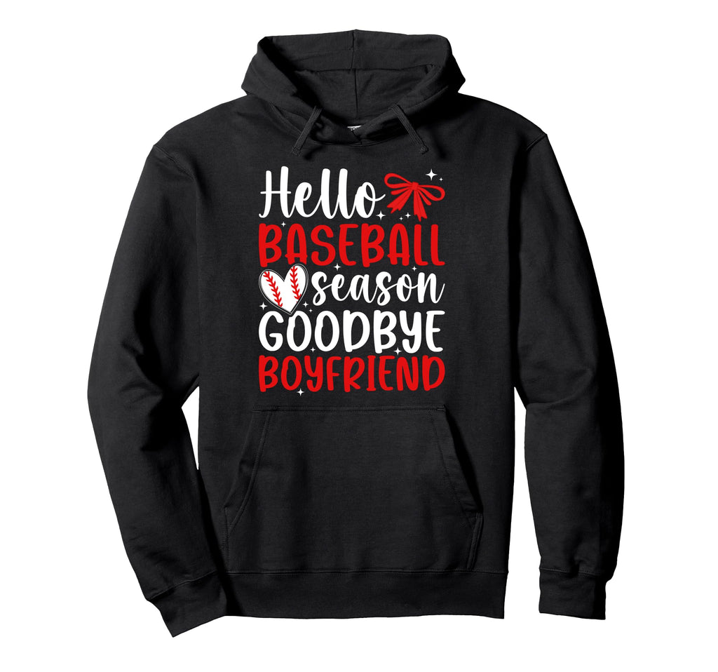 Baseball Girlfriend Funny Baseball Hoodie - Streetwear Style Men Women - T-Shirt, Sweatshirt, Hoodie
