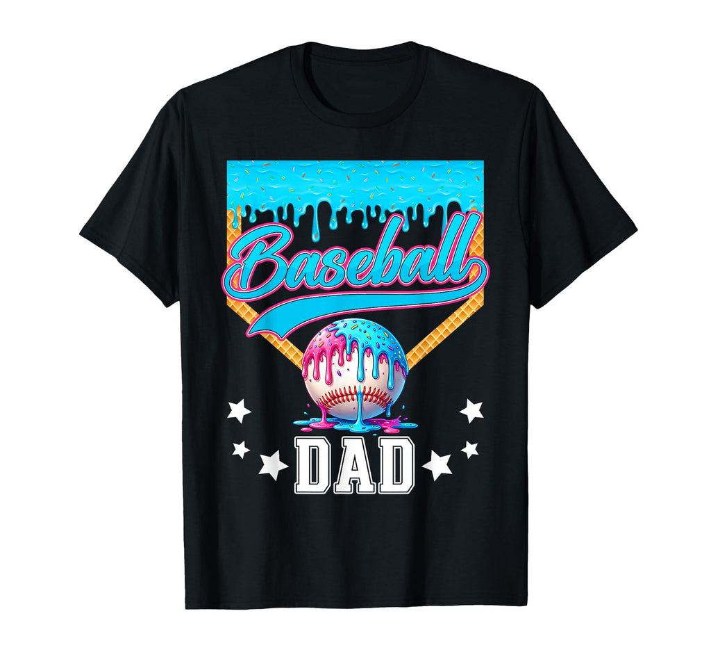 Baseball Dad Funny Fathers Day Ice T-Shirt - Streetwear Style for Adults - T-Shirt, Sweatshirt, Hoodie
