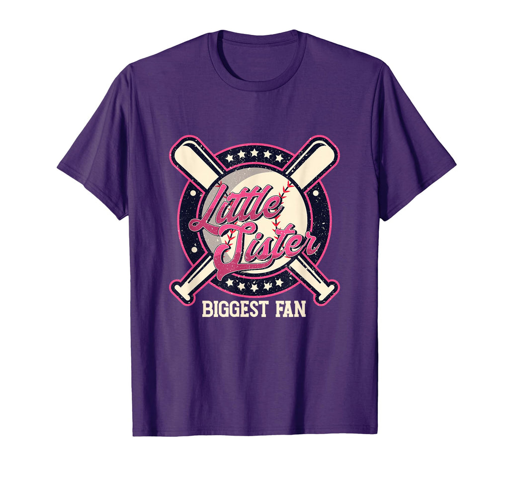 Little Sister Biggest Fan T-Shirt - Casual Everyday Wear for Adults - T-Shirt, Sweatshirt, Hoodie
