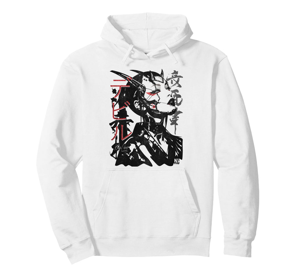 Japanese Streetwear Cyberpunk Y2K Techwear Hoodie - Unique Graphic Unisex - T-Shirt, Sweatshirt, Hoodie