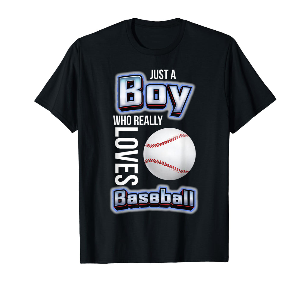 Just Who Really Loves Baseball T-Shirt - Fun Novelty Design for Adults - T-Shirt, Sweatshirt, Hoodie