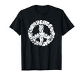 Peace Sign Love Tie Die Hippie T-Shirt - Streetwear Style Men Women - T-Shirt, Sweatshirt, Hoodie