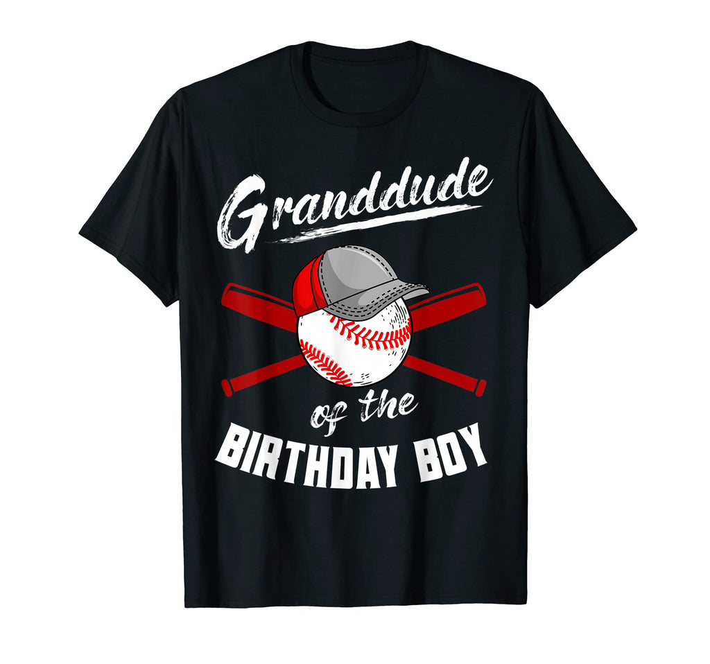 Granddude Birthday Baseball Bday T-Shirt - Aesthetic Graphic Men Women - T-Shirt, Sweatshirt, Hoodie