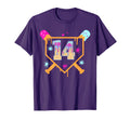 14H Birthday Baseball Drip 14 Year Old T-Shirt - Novelty Apparel for Adults - T-Shirt, Sweatshirt, Hoodie