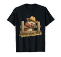 Hedgehog Cowboy Rodeo Cowgirl Western T-Shirt - Aesthetic Graphic Unisex - T-Shirt, Sweatshirt, Hoodie