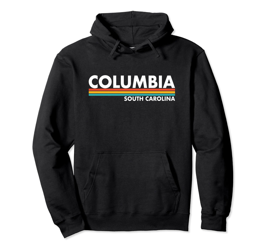 Columbia South Carolina Stripes Hoodie - Minimalist Print for Adults - T-Shirt, Sweatshirt, Hoodie