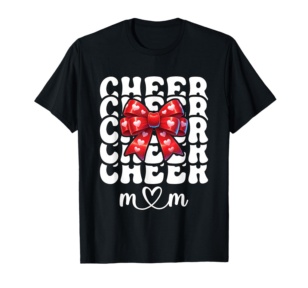 Cheer Mom Cheerleader Mom Game Day T-Shirt - Graphic Print Men Women - T-Shirt, Sweatshirt, Hoodie