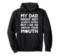 Baseball Dad Swing Watch Mouth Baseball Hoodie - Novelty Apparel Men Women - T-Shirt, Sweatshirt, Hoodie
