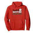 Baseball Mom Leopard Heart And Ball Mama Hoodie - Unique Graphic Men Women - T-Shirt, Sweatshirt, Hoodie