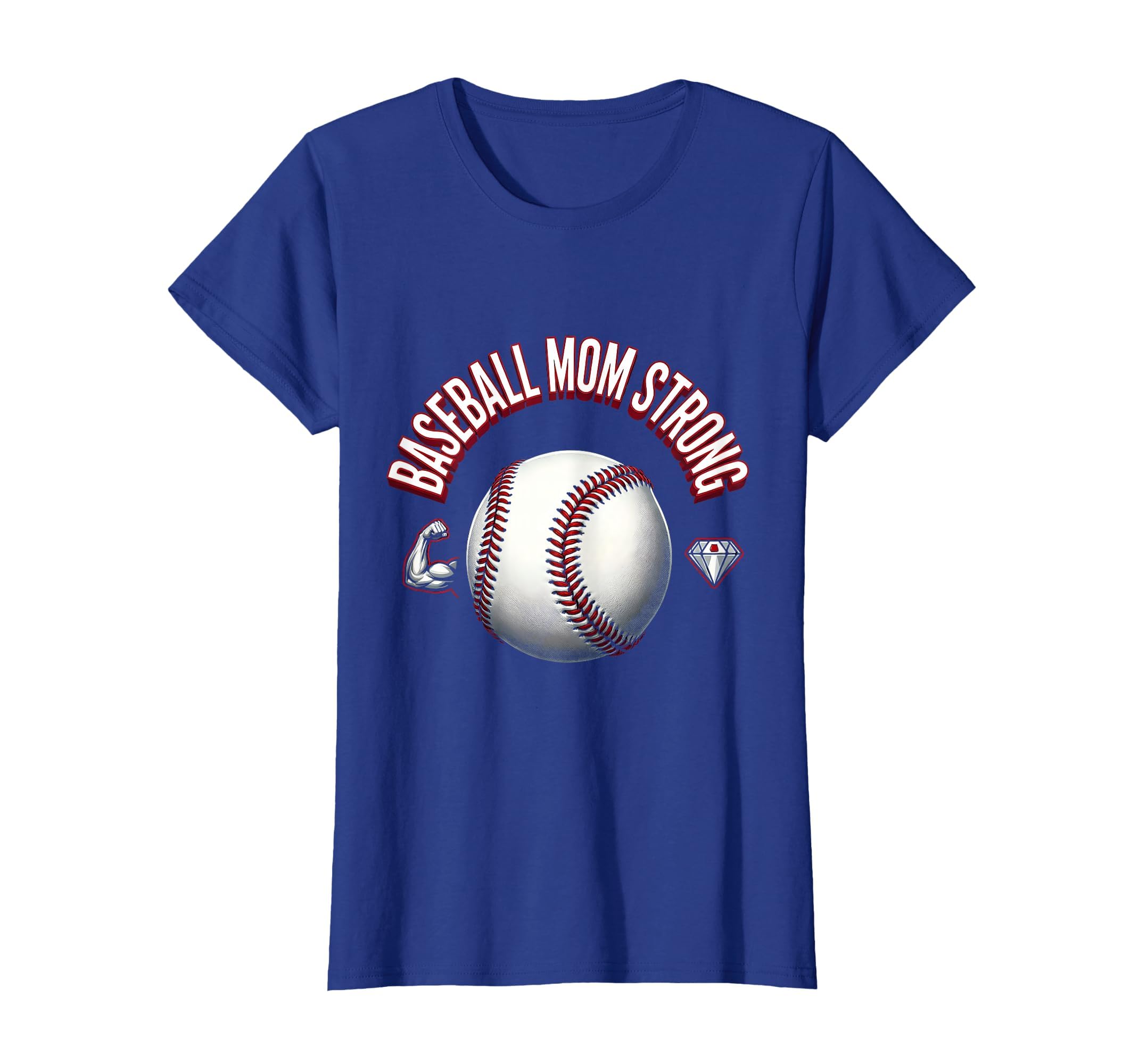 Baseball Mom Strong Proud Baseball T-Shirt - Streetwear Style Men Women - T-Shirt, Sweatshirt, Hoodie