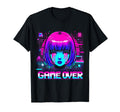 Sad Anime Japanese Vaporwave Aesthetic T-Shirt - Novelty Apparel for Adults - T-Shirt, Sweatshirt, Hoodie