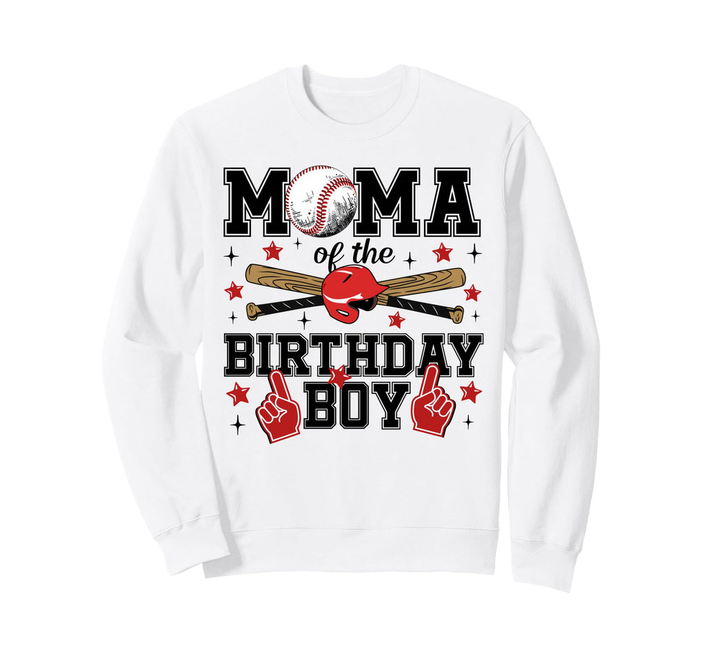 Mama Birthday Baseball Sport Sweatshirt - Fun Novelty Design for Adults - T-Shirt, Sweatshirt, Hoodie