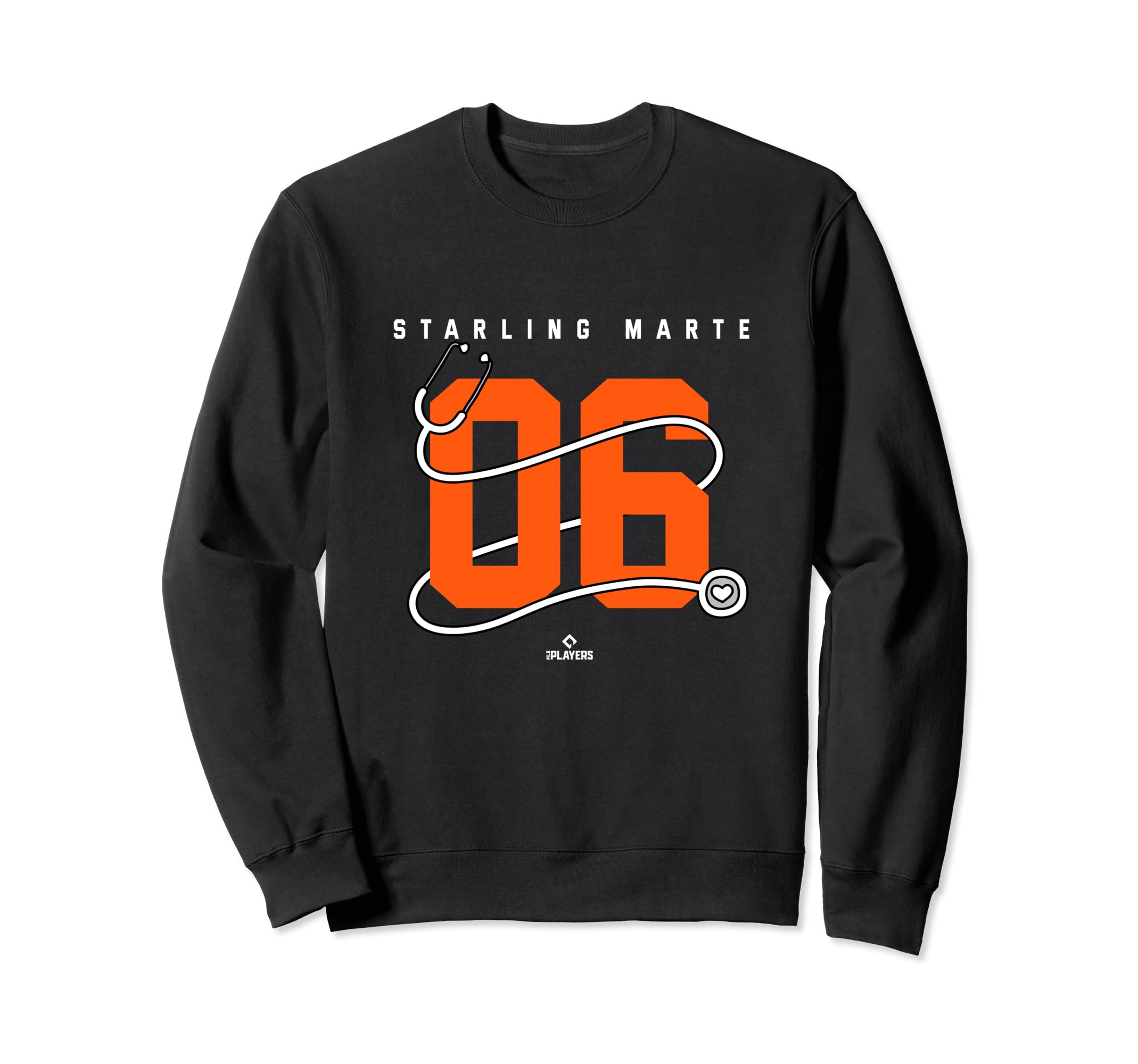 Starling Marte New York Mlbpa Sweatshirt - Fun Novelty Design for Adults - T-Shirt, Sweatshirt, Hoodie