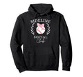 Sideline Social Club Coquette Baseball Hoodie - Custom Art Print Unisex - T-Shirt, Sweatshirt, Hoodie
