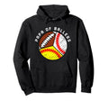 Papa Ballers Funny Baseball Softball Hoodie - Graphic Print Men Women - T-Shirt, Sweatshirt, Hoodie