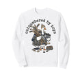 Mom Outnumbered Funny Iced Sweatshirt - Casual Everyday Wear Men Women - T-Shirt, Sweatshirt, Hoodie