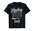 Hockey Dad Matching Family Sport Game Day T-Shirt - Novelty Apparel Unisex - T-Shirt, Sweatshirt, Hoodie