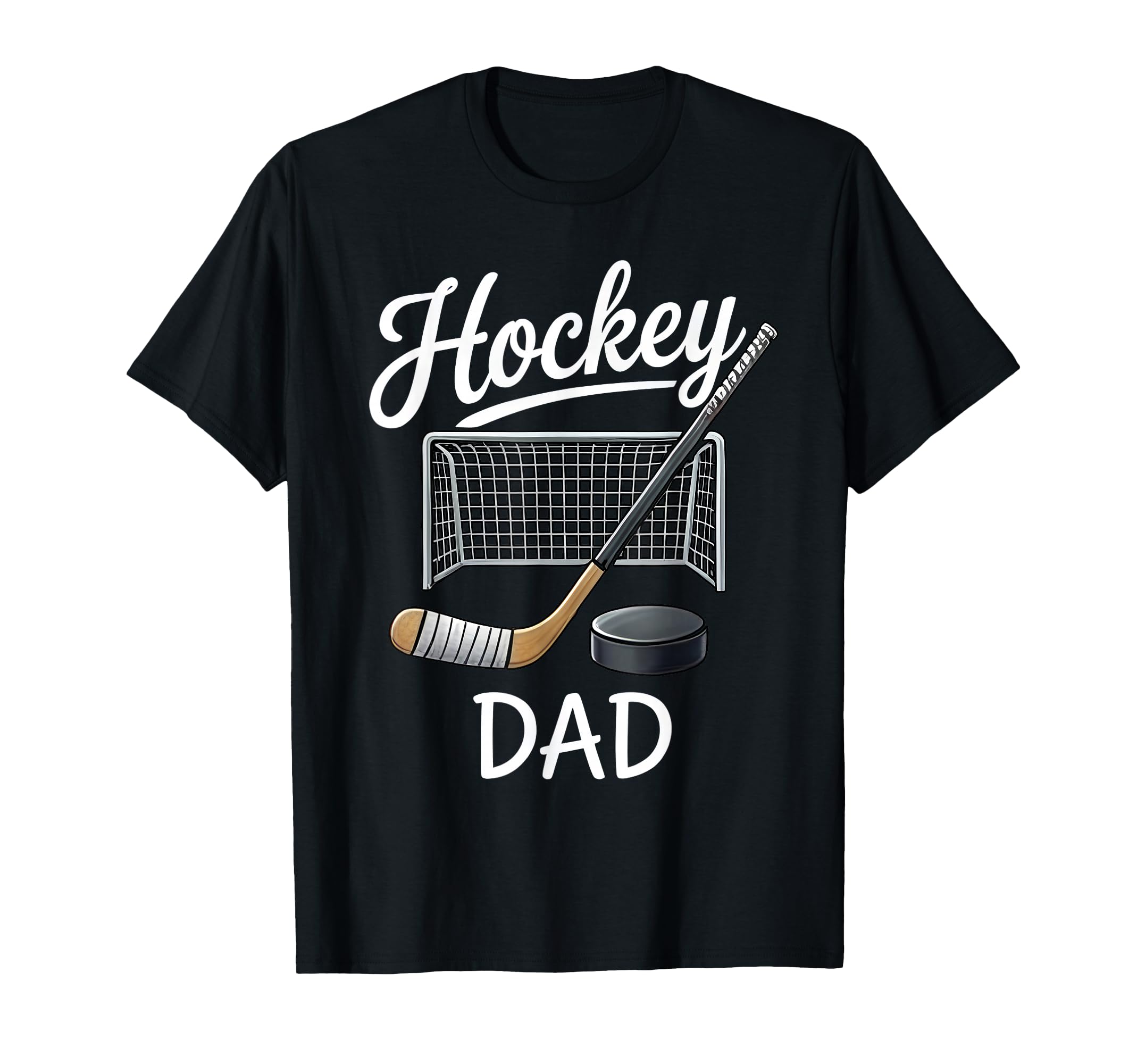 Hockey Dad Matching Family Sport Game Day T-Shirt - Novelty Apparel Unisex - T-Shirt, Sweatshirt, Hoodie