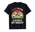 Daddy Day Gamer Night Funny Gaming T-Shirt - Minimalist Print for Adults - T-Shirt, Sweatshirt, Hoodie