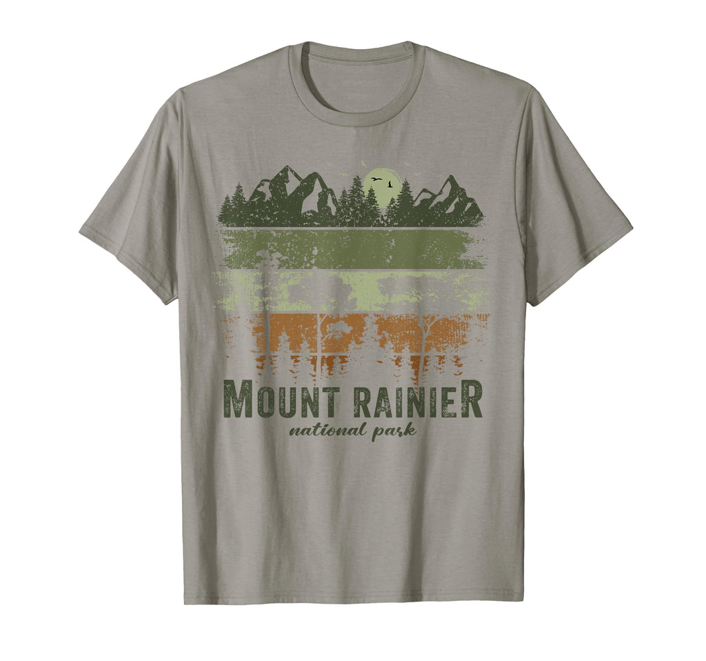 Mount Rainier National Park Us Mount Rainier T-Shirt - Graphic Print Unisex - T-Shirt, Sweatshirt, Hoodie