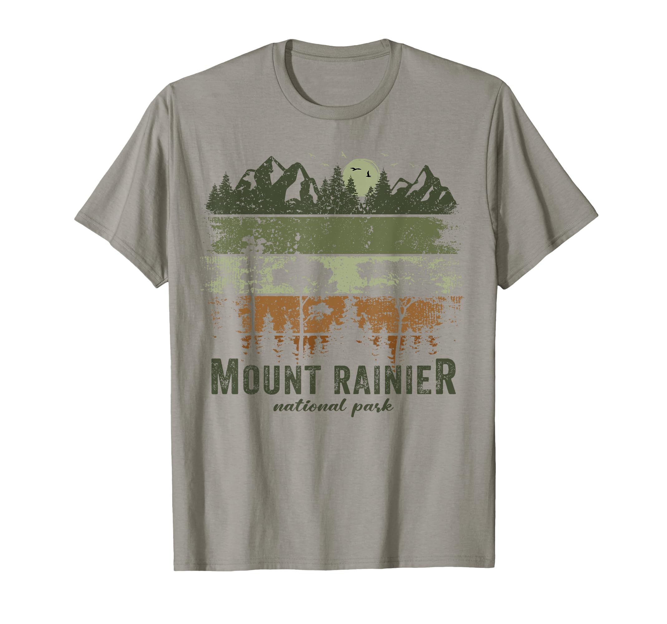 Mount Rainier National Park Us Mount Rainier T-Shirt - Graphic Print Unisex - T-Shirt, Sweatshirt, Hoodie